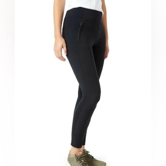 Athleta Pants - Athleta Headlands Hybrid Tight Moto Pants, Black, 0
